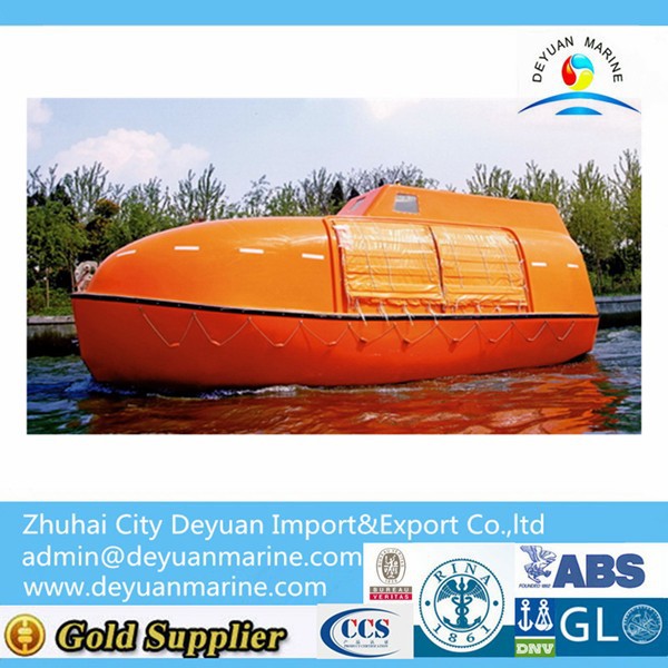 F.R.P Partially Enclosed Life Boat Passenger Ferry boats used life boats for