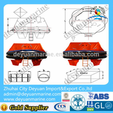 10 Person Fishing Boat Inflatable Liferaft