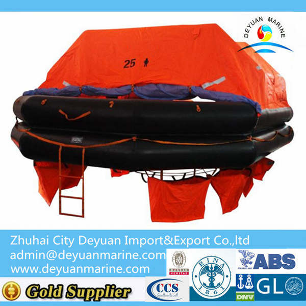 10 persons Throw over board Inflatable Life Raft