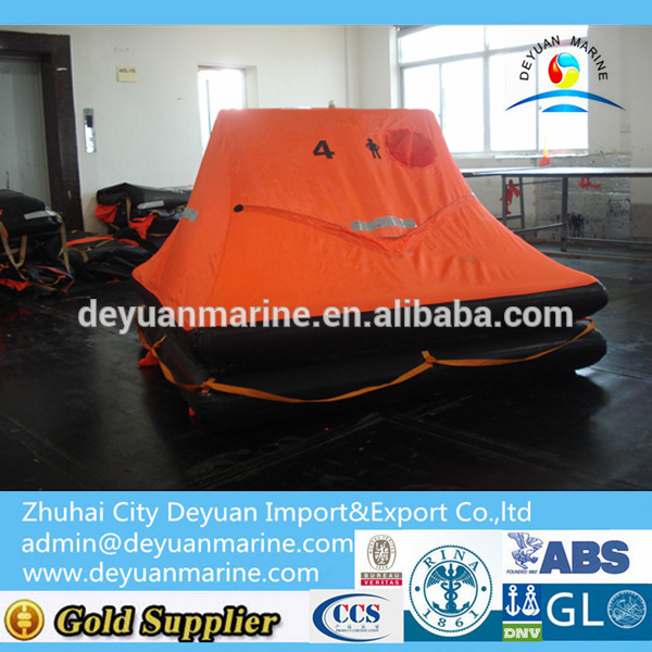4 Man Yacht Inflatable Life raft with good price