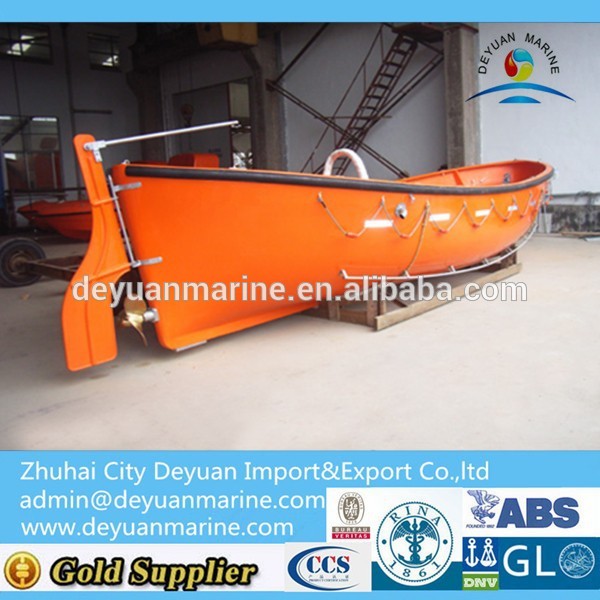 15 person FRP Open type Lifeboat with CCS certificate