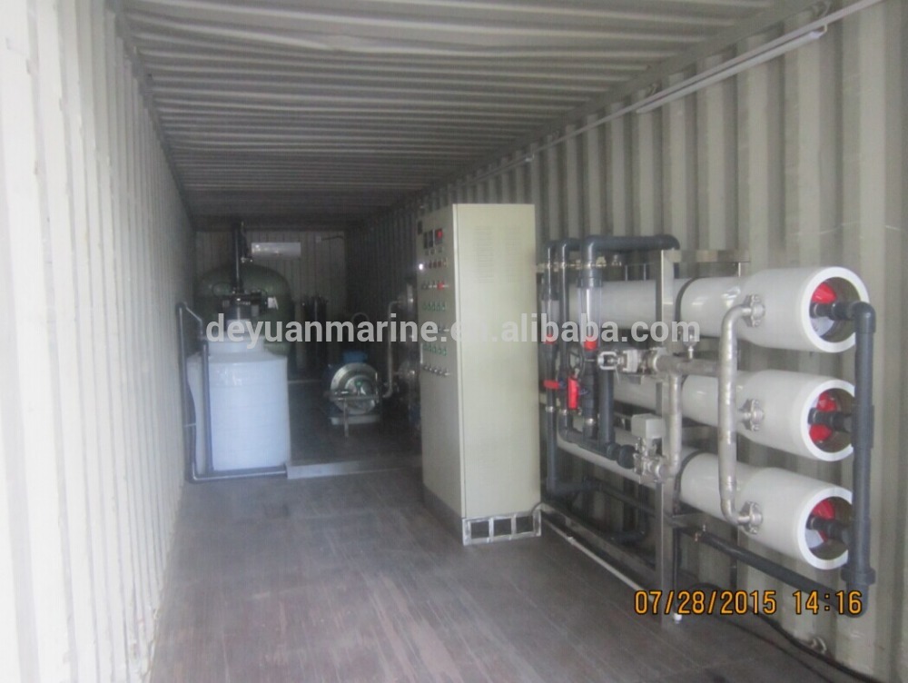 50T/D RO Water Maker Seawater Desalination Plant, Seawater Desalination System, Reverse Osmosis Water Filter