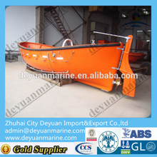 Open lifeboat Type FRP Life boat fiberglass fishing boat For All Ship
