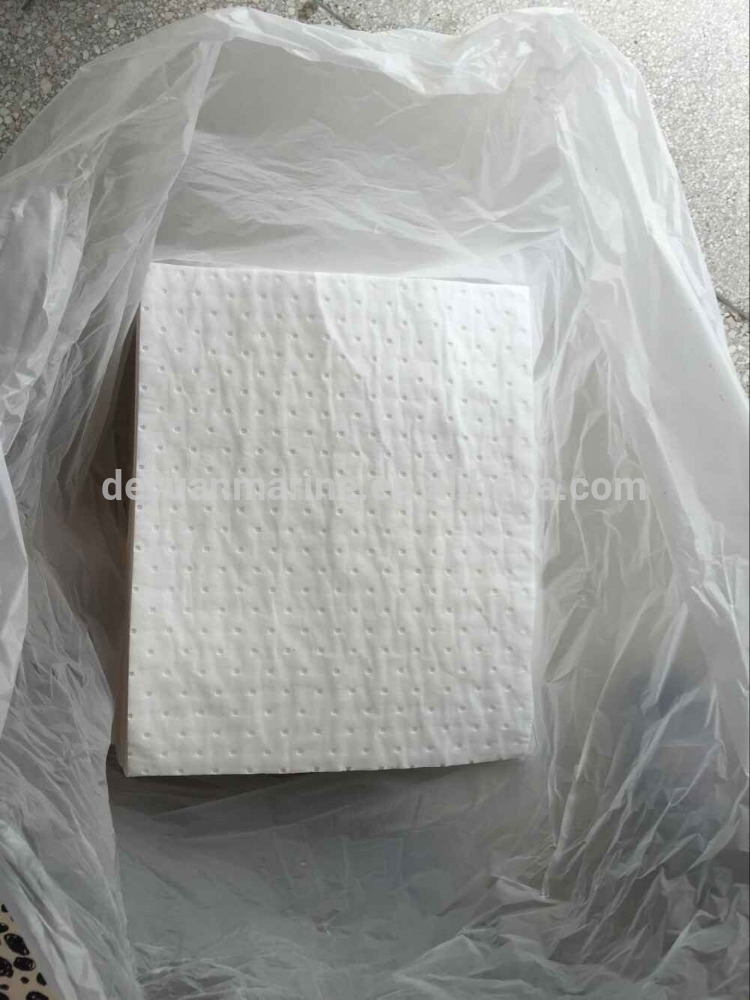 Cheap Soft White Oil Absorbent Pads Oil Absorbent Cloth for Sale