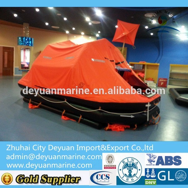 20 Man Throw Over Board Liferaft