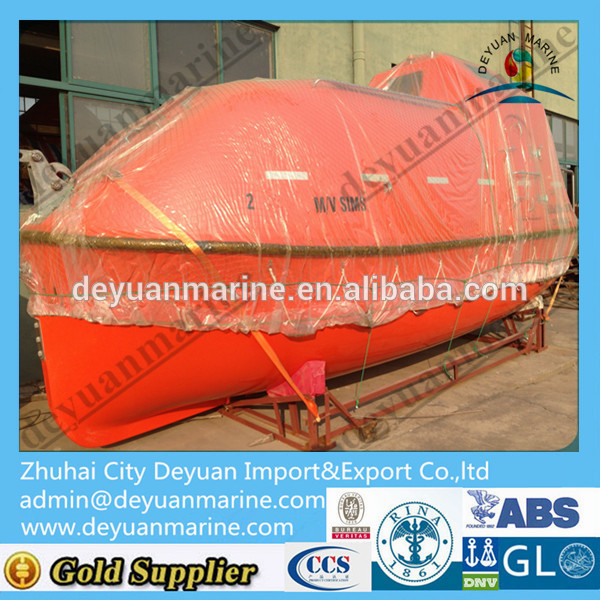 Marine vessel lifeboat FRP Life boat free fall lifeboat