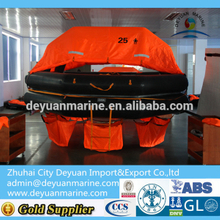 25 ManThrow-overboard Inflatable Liferaft