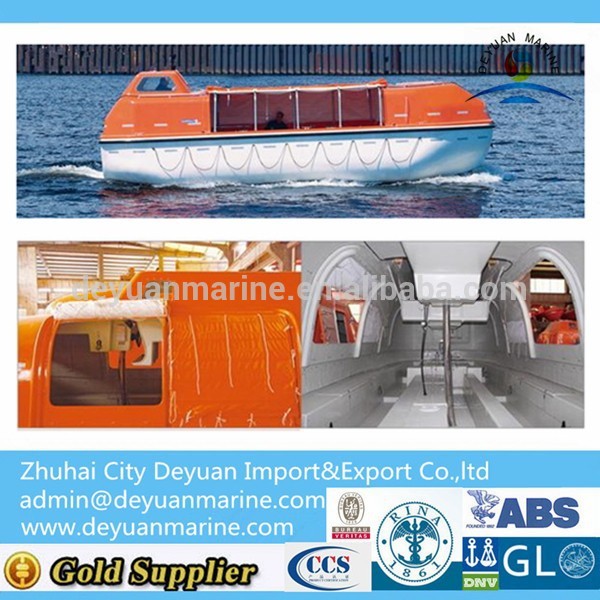 SOLAS Marine 7M Totally Enclosed Lifeboat for 45 person