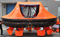 High Quality 20 Man davit launching liferaft self inflating life raft