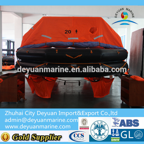 20 Man Throw Over Board Life Raft