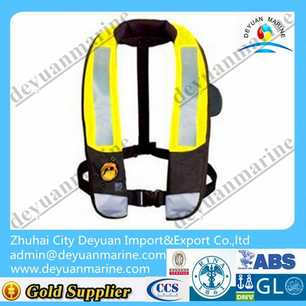 100N Automatic Inflatable Life Vest With CCS Certificate