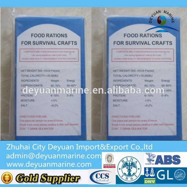 Emergency Food Rations for Survival with the latest date of production