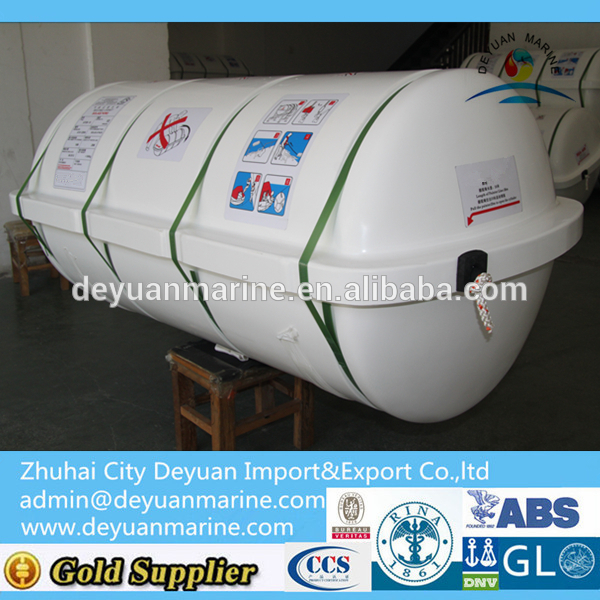 10 Person Fishing Boat Inflatable Life Raft For Solas Standard