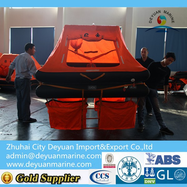 Solas Approved Yacht Inflatable Life raft with 12 person