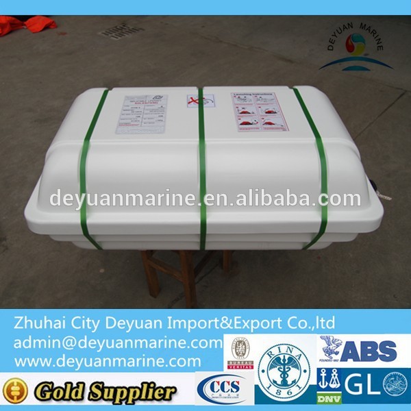6 Man Fishing Boat Inflatable Life Raft With CCS Certificate