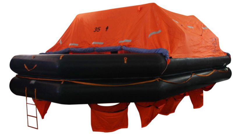 20 Persons Solas Approved Man Throw Overboard Yacht Type Inflatable Liferafts with Good Price