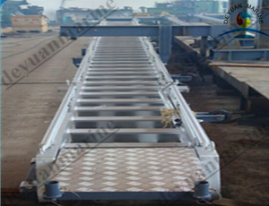 Aluminium alloy wharf ladder