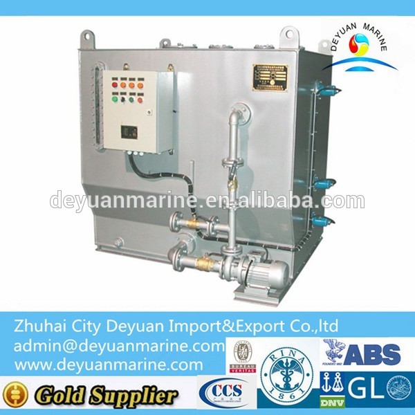 Marine Sewage Comminuting and Disinfecting Holding Tank