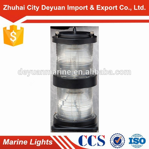 Ship Double-Deck Stainless Steel Navigation Signal All-round Light CXH6-10S