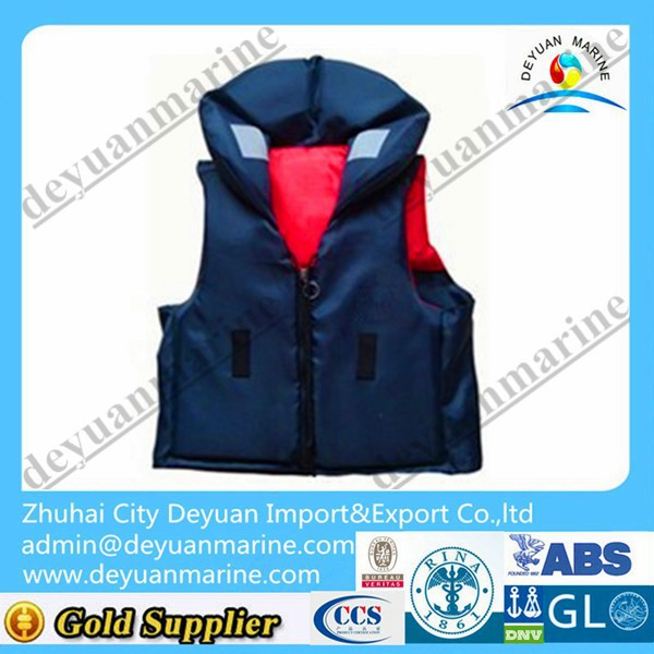 Water Sports Life Jacket With Terylene Oxford Textile Material