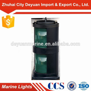 65W P28s Double-Deck Stainless Steel Navigation Signal Starboard Light CXH1-10S