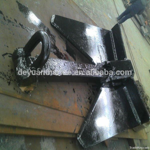 Marine TW Type Pool Anchor stockless TW bower HHP anchor