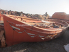 Marine used lifeboat open type fiber glass boats for sale