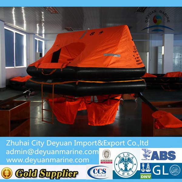 Hot Sell ! 6 Persons Fishing Boat Inflatable Life Raft for sale