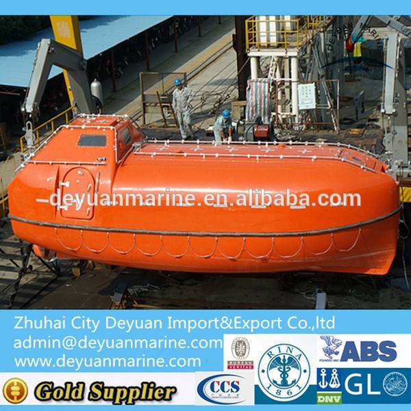 F.R.P Totally Enclosed Lifeboat From Deyuan marine
