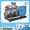 Marine diesel genset with CCS