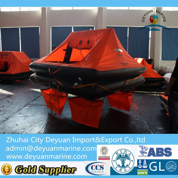 Solas Approved Yacht Inflatable Life raft with 12 person