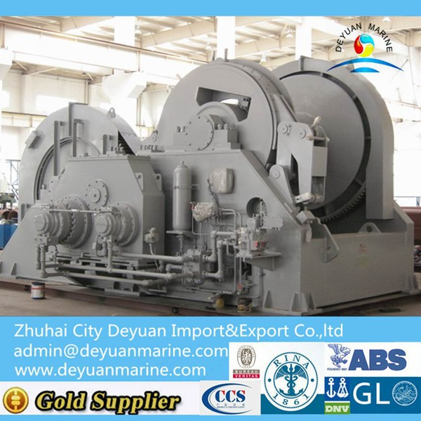 Anchor handling/towing winch for boat with good quality