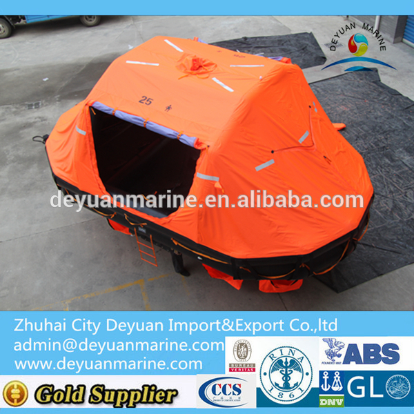 25 Davit-launched Self-righting Inflatable Liferaft