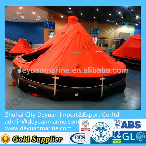 10 Person Throw-overboard Inflatable Liferaft
