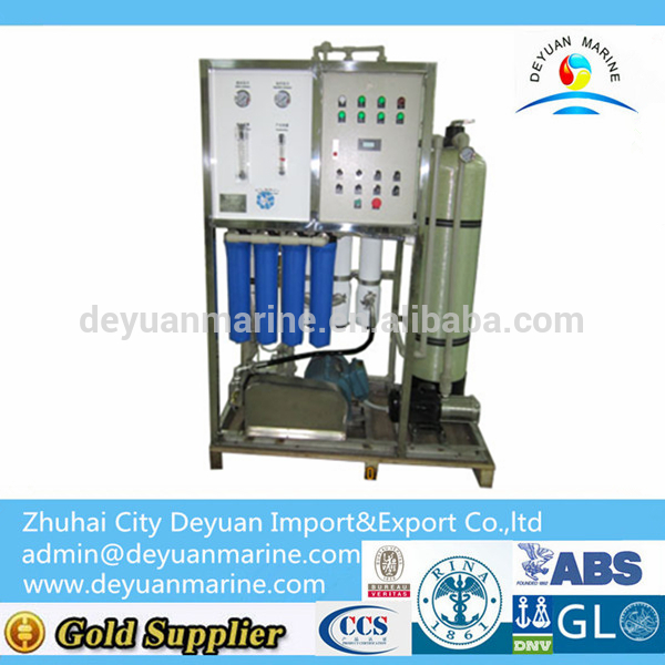 Reverse Osmosis Fresh Water Maker Used On Boat