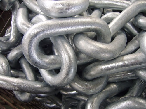 R5 Offshore Stud Link Mooring Chain Stud and Studless Link