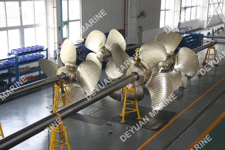 CCS Approved Four Blade Bronze Marine Controllable Pitch Propeller