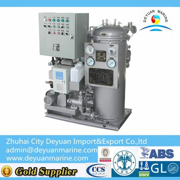 0.25m3/H 15ppm Bilge Water Separator 40 Persons Marine Sewage Treatment Plant with Good Price