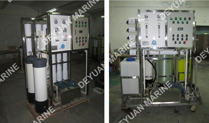 5~50 T/D China Marine RO Fresh Water Maker Vacuum Distillation Type Fresh Water Generator Sea Water Desalination Plants for Sale