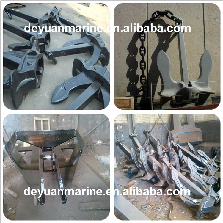 Marine Hall Anchor Type a B C Hot DIP Galvanized Danforth Anchor of High Holding Power with Competitive Price