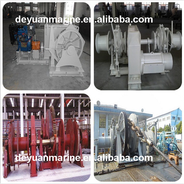 Electric Combined Anchor Windlass Winch