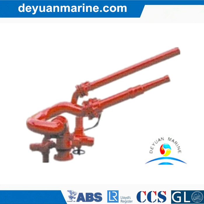 Ship Double Pipe Fire Monitor