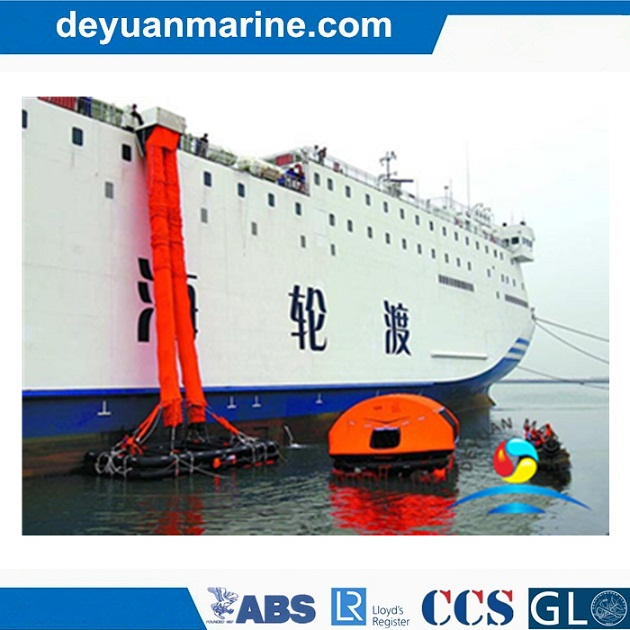 Double Chute Vertical Passage Marine Evacuation System