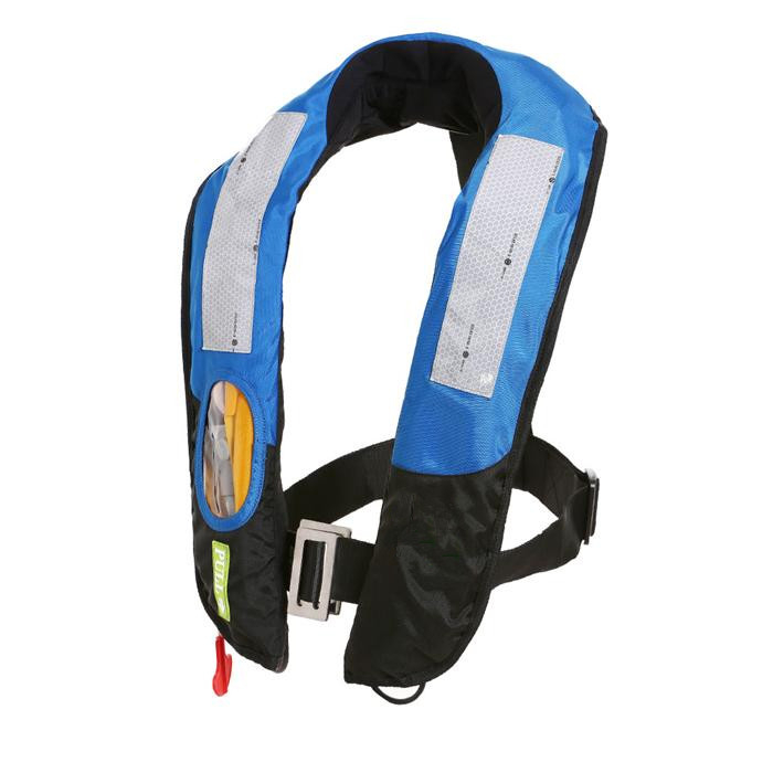 80n and 150n Water Sports Life Jacket Adult Type and Children Type Automatic Inflatable Lifevest