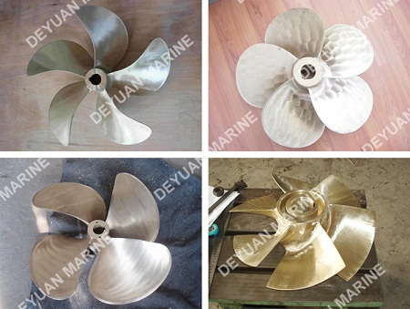 5 Blade Big Develop Area Ratio Ship Propeller