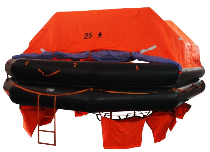 20 Persons Solas Approved Man Throw Overboard Yacht Type Inflatable Liferafts with Good Price