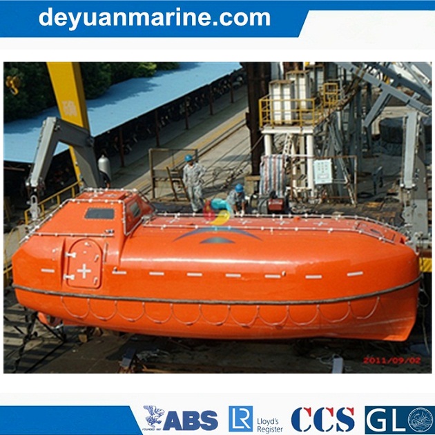 20 Person Marine Totally Enclosed FRP Lifeboat and Rescue Boat