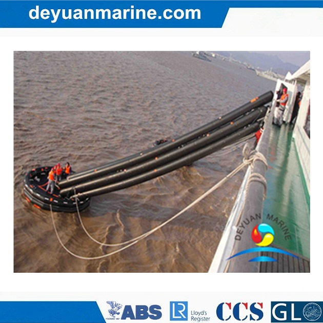 Single Chute Vertical Passage Marine Evacuation System