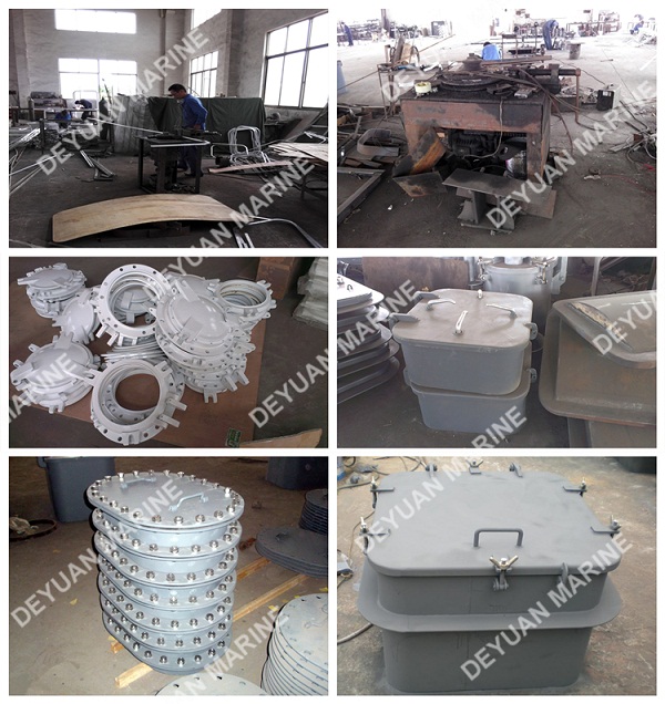 Aluminum Embedded Type Watertight Hatch Cover (DY190310)