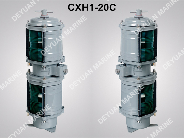 Marine Double-Deck Navigation Signal Masthead Light